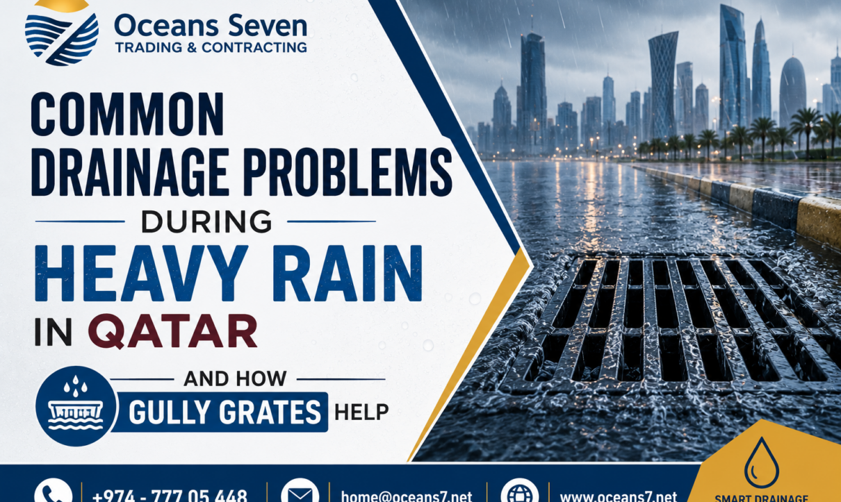 Common Drainage Problems During Heavy Rain in Qatar
