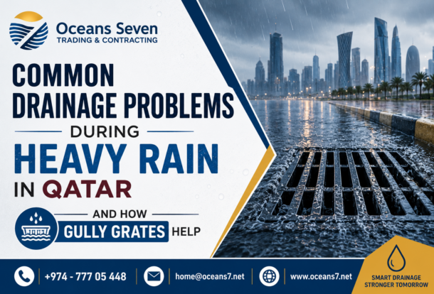 Common Drainage Problems During Heavy Rain in Qatar