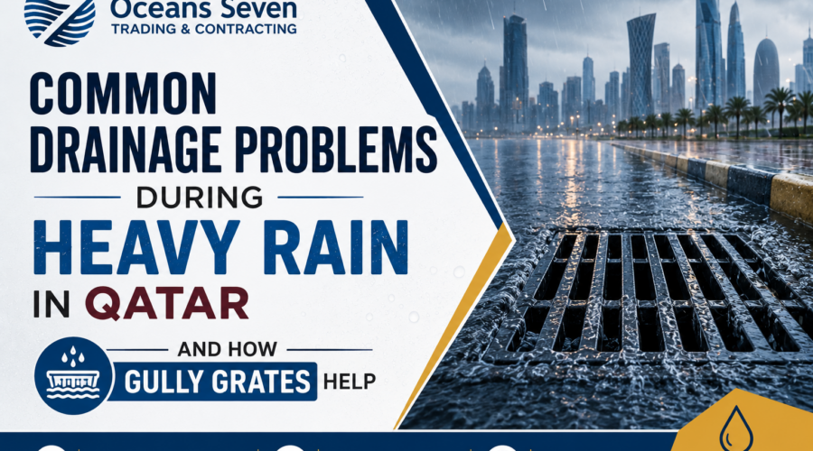 Common Drainage Problems During Heavy Rain in Qatar