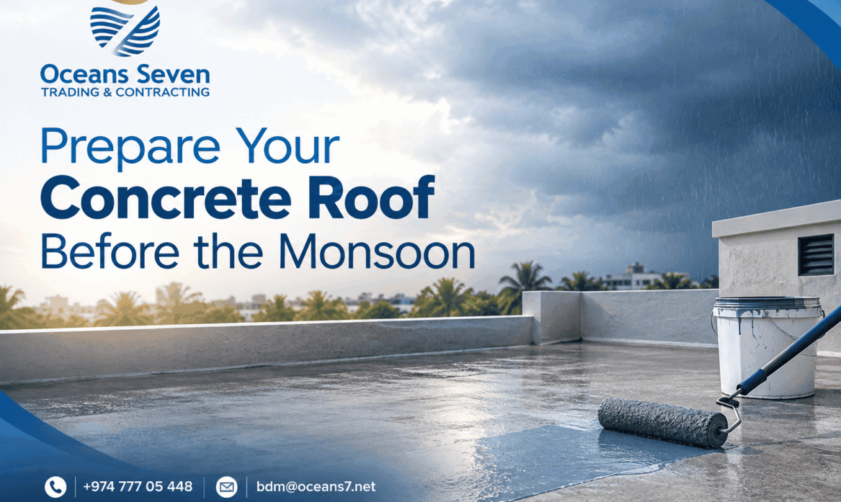 Roof waterproofing in Qatar