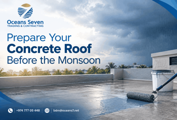 Roof waterproofing in Qatar