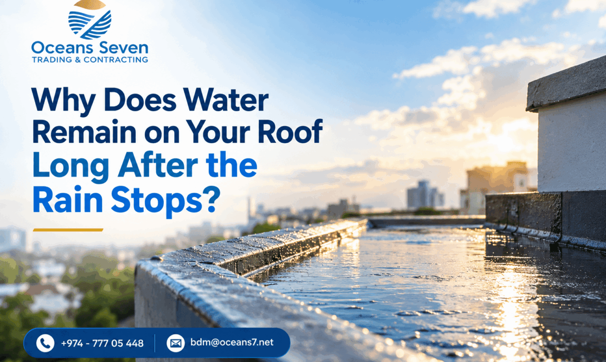 Roof waterproofing in Qatar